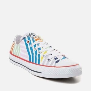 NEW Converse Chuck Taylor All Star Lo Sneaker Multi Stripes MULTI COLOR NIB